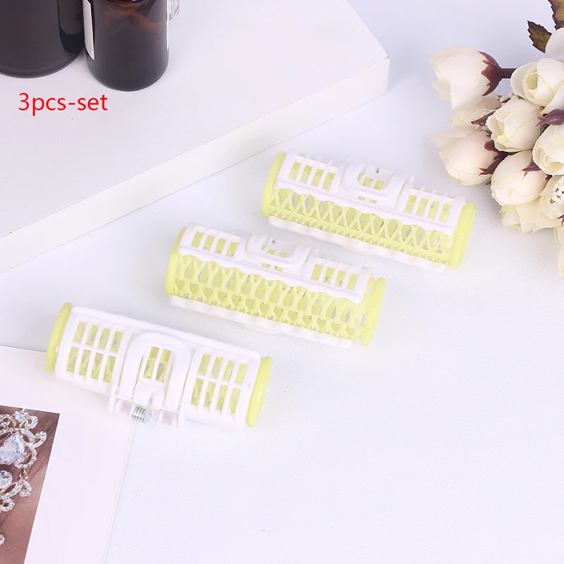 3pcs Magic Hair Curlers Soft Large Hairdressing Tools Plastic Hair Rollers DIY Hair Salon Curlers Rollers Tool 8cm*3cm