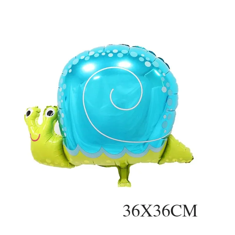 5 шт. мини воздушные шары насекомых пчелы улитки бабочка Лягушка Божья коровка надувные игрушки украшения на день рождения Детские товары на день рождения