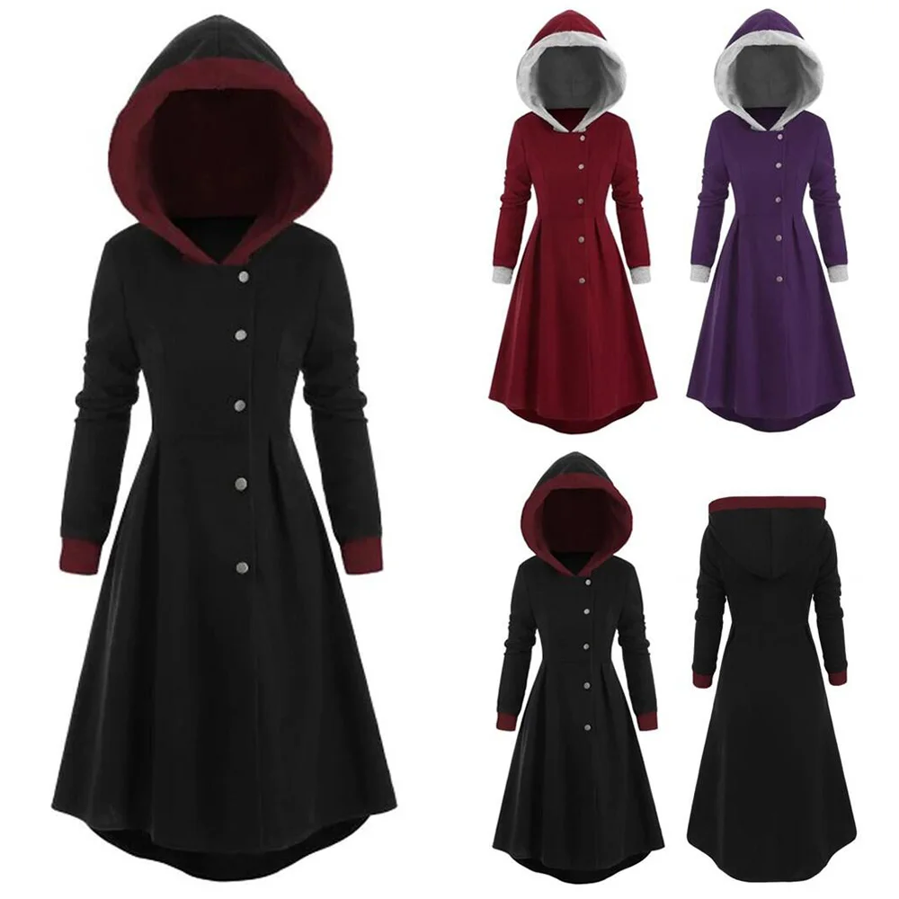 Женское зимнее теплое пальто, женское осеннее хлопковое пальто с капюшоном и длинным рукавом, Базовая куртка, верхняя одежда, тонкая Длинная женская куртка D25