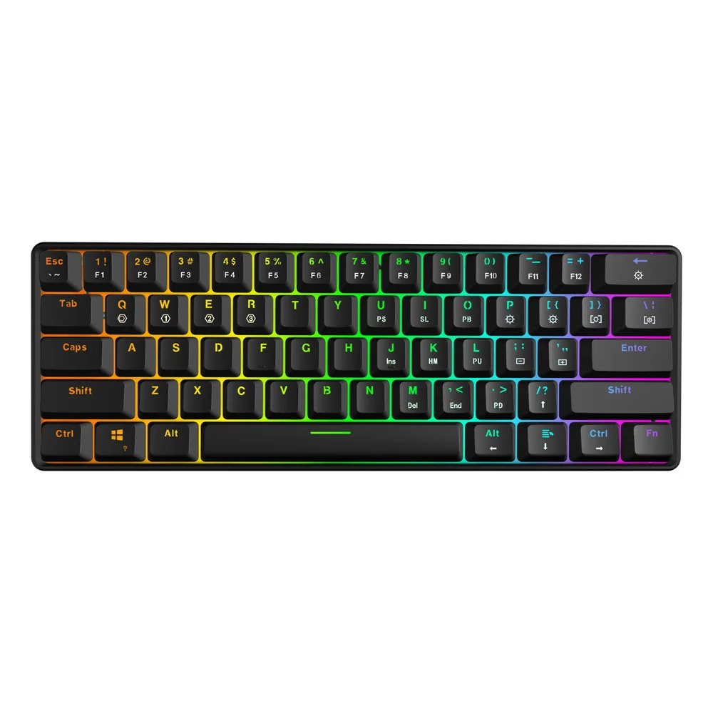 Игровая механическая клавиатура Gateron переключатель RGB оптическая ось может быть
