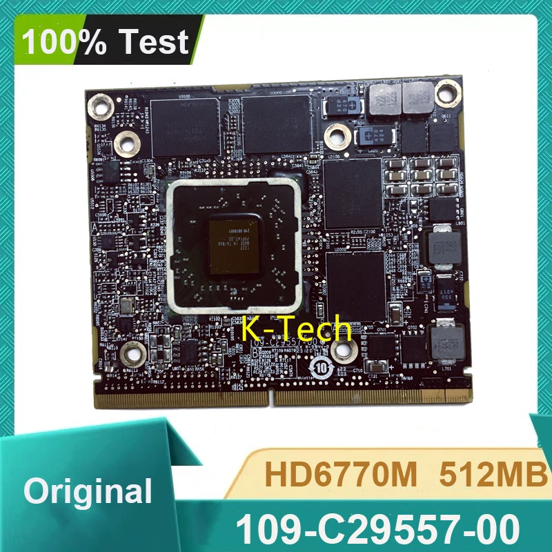 Видеокарта HD6770M HD6770 HD6750 6750M 109-C29557-00 VGA Для iMac 27 дюймов A1312 21 5 дюйма A1311 216-0810001 |