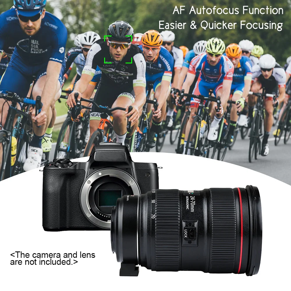 Viltrox EF-EOS M2 Автофокус Объектив адаптер для Canon EF объектив для EOS EF-M беззеркальная камера для Canon EOS M/M2/M3/M5/M6