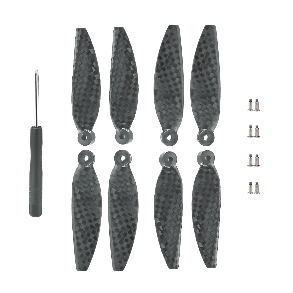 DJI Mavic Mini 2 Carbon Fiber Blade Propeller Four-axis Accessories for DJI Mavic Mini 2 Accessories camera backpack for women Bags & Cases