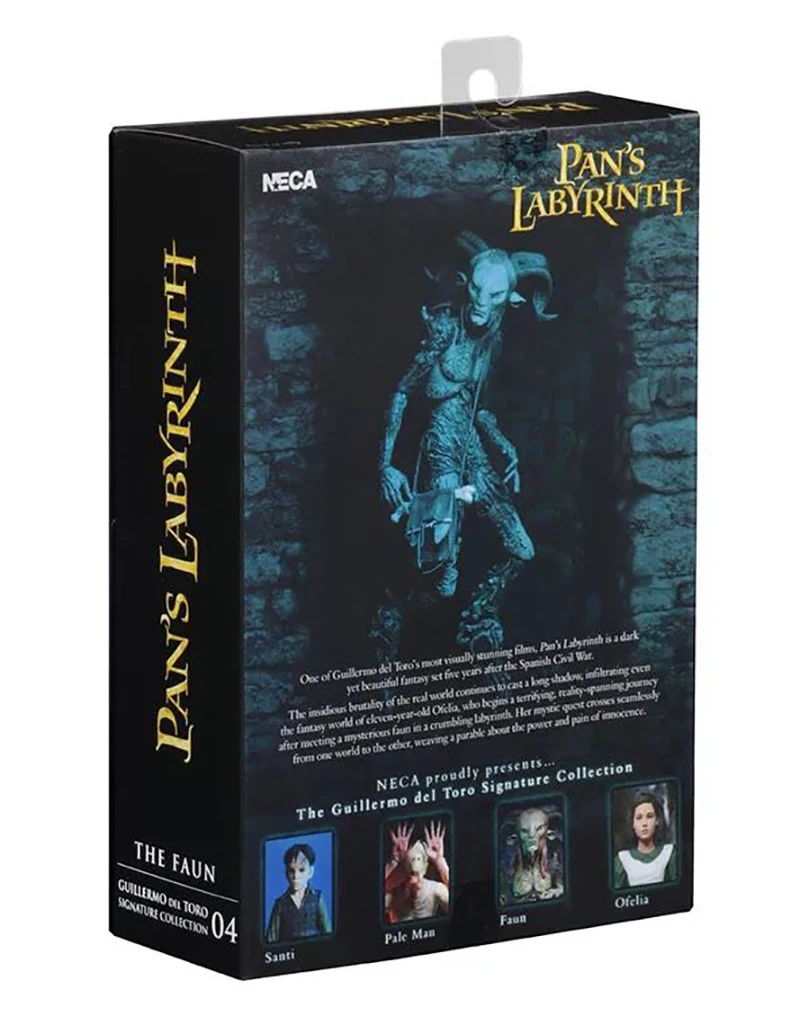 В наличии 22 см оригинальный NECA фильм сковородки лабиринт El Laberinto Del Fauno Faun фигурка