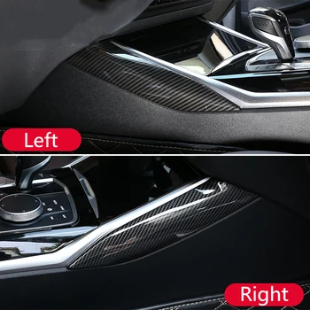 

Car Central Control Side Decoration Strip Protection Cover Sticker For BMW 3 Series 320 325 330i G20 G28 Car Styling Accessories