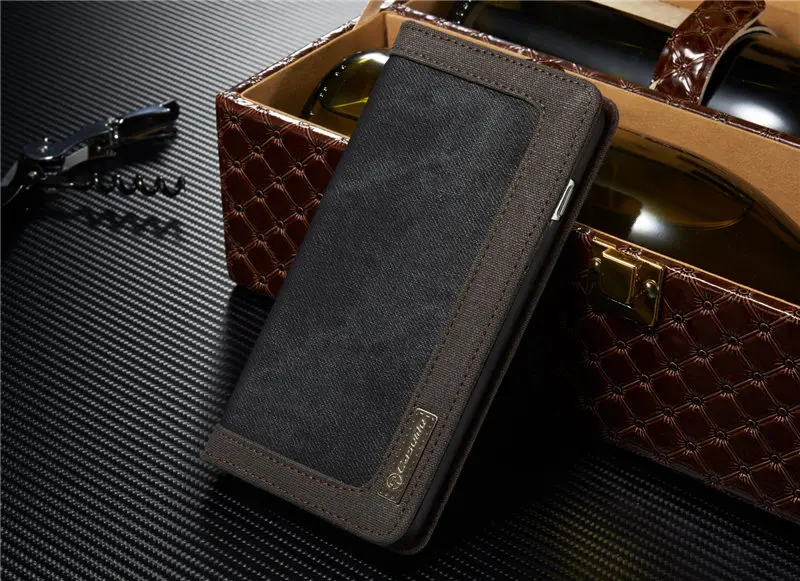 Холщовый кошелек, сумка, чехол для iPhone 7 Plus 8 Plus, чехол, роскошный держатель для карт, телефон, задняя крышка, откидная крышка, для iPhone 8 Plus, чехол, Fundas
