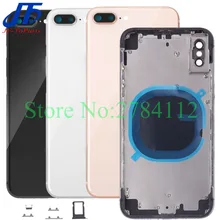 

NEW ML1 2022 10Pcs Replacement For iphone 8 Plus X 8P XR XS MAX 8G Back Middle Frame Chassis Full Housing Assembly Glass Battery