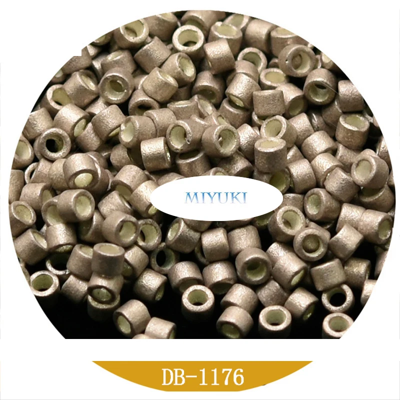 Miyuki  10G Delica Beads DB11/01.6 18-Color Matte Metal Series Beads Imported From Japan