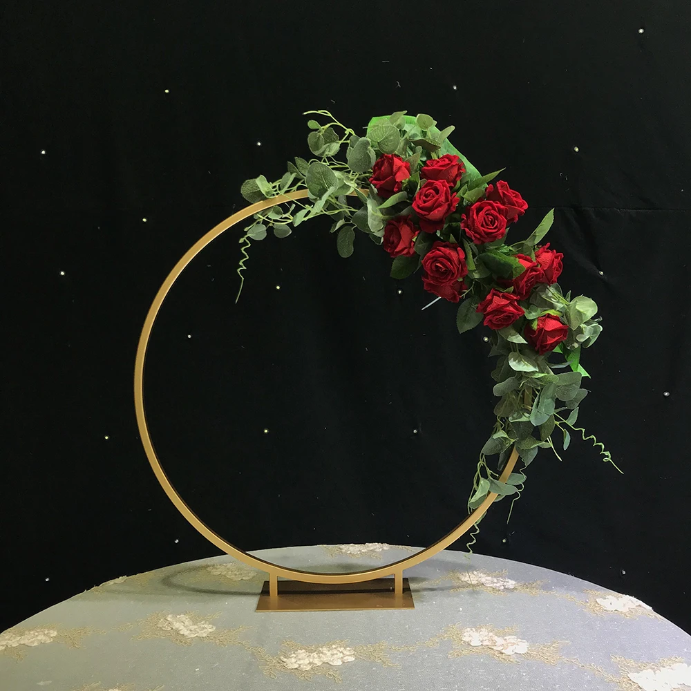 

10pcs Only Artificial Flowers Without Arches for Wedding Decoration Table Centerpieces Restaurant