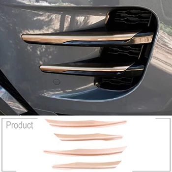 

Car Front Fog Lamp Frame Trim Exterior Decoration Accessories ABS for Range Rover Evoque(L551) 2019-2020