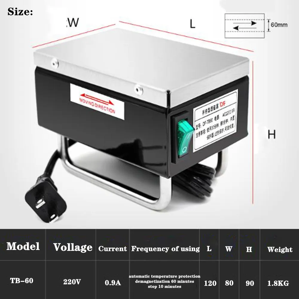 NEW Portable Powerful Mute Demagnetizer Portable Mini Demagnetizer Mold Demagnet