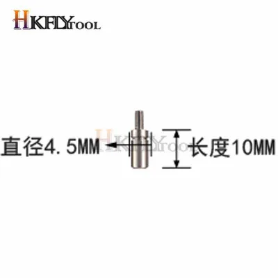 1 шт. M2.5 внутри резьбомер универсальный тип микрометр циферблат Индикатор зонд более длинное соединение стержень удлинитель бар датчик - Цвет: D4.5 X 10MM