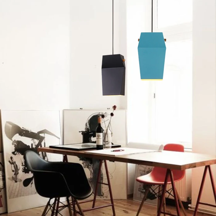 

Modern Nordic Ambit Pendant Lights Denmark Colored Macaron Aluminum Led Pendant Lamp Kitchen Restaurant Light Ceiling Fixtures