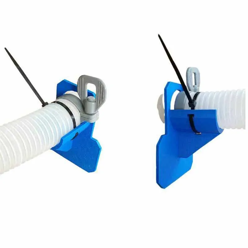 

1PC Swimming Pool Pipe Holder Mount Supports Pipes 30-37mm Fits Bes tway Above Ground 38mm Hose Outlet With Cable Tie