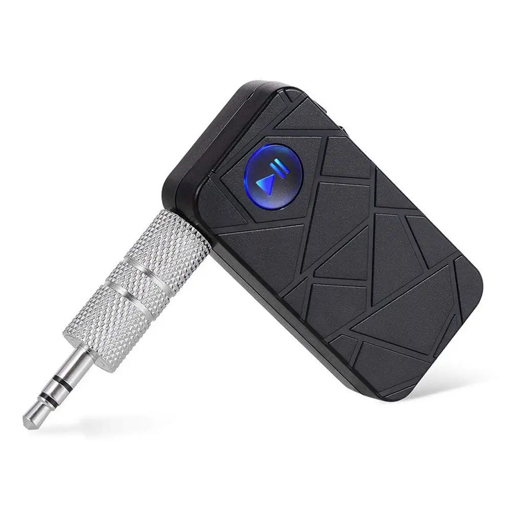 Black Bluetooth 4,1 Handsfree музыкальный приемник беспроводной адаптер автомобильный комплект для Bose Soundock динамик с стерео Aux 3,5 мм аудио выход - Цвет: Black