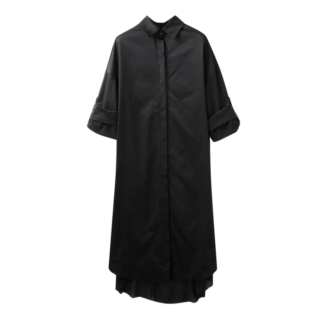 New Women Autumn Overcoat Back Pleated Button Cotton Hooded Long Sleeves Female Windbreaker Coat Plus Size manteau femme - Цвет: Черный