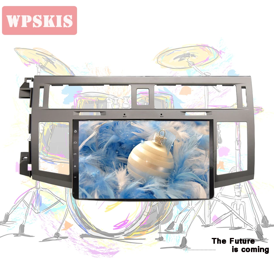  9 inch Android 10.0 4G Ram Car auto video Multimedia player For Toyota Avalon 2007 2009 2011 with G
