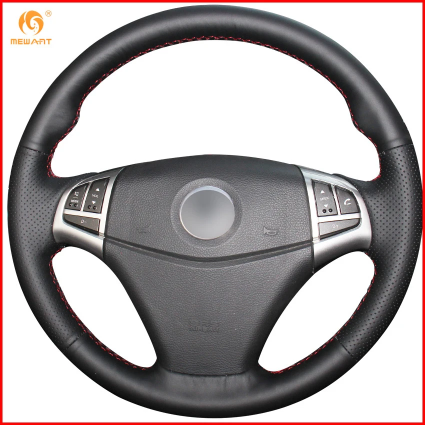 MEWANT черная искусственная кожа фотосессия Ssangyong Korando 2011 2012 2013 2014 аксессуары для