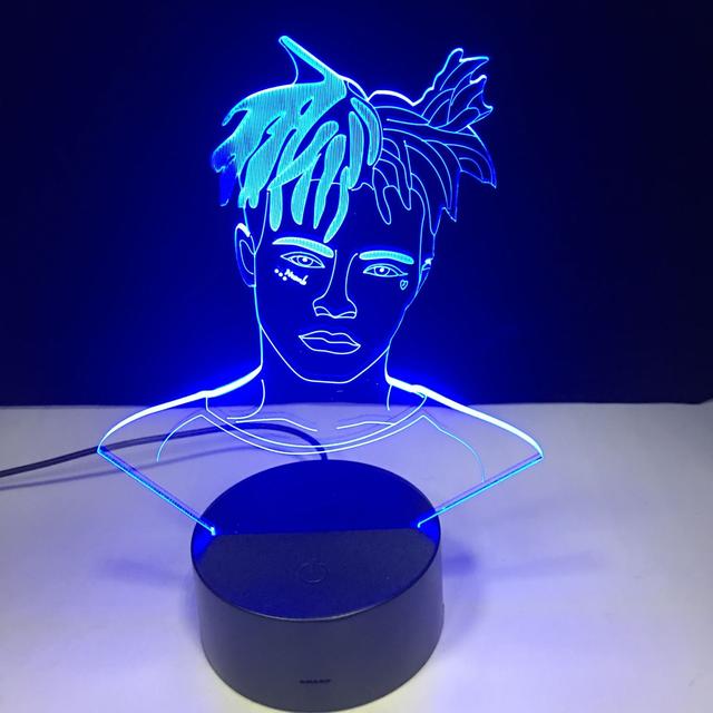 XXXTENTACION 3D LED LAMP