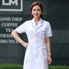 11Style Lab Uniform for Women Uniforms Work Wear Pharmacy White Coat Costume Female Spa Beauty Salon Long Jacket Gown ► Photo 3/6