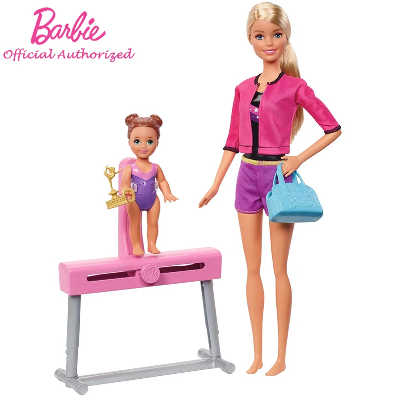 Оригинальные куклы Барби-тренера для девочек, куклы принцессы, гимнастика, спортивные куклы для девочек, куклы Boneca Brinquedos для подарка на день рождения, игрушки для детей FXP39 - Цвет: FXP39