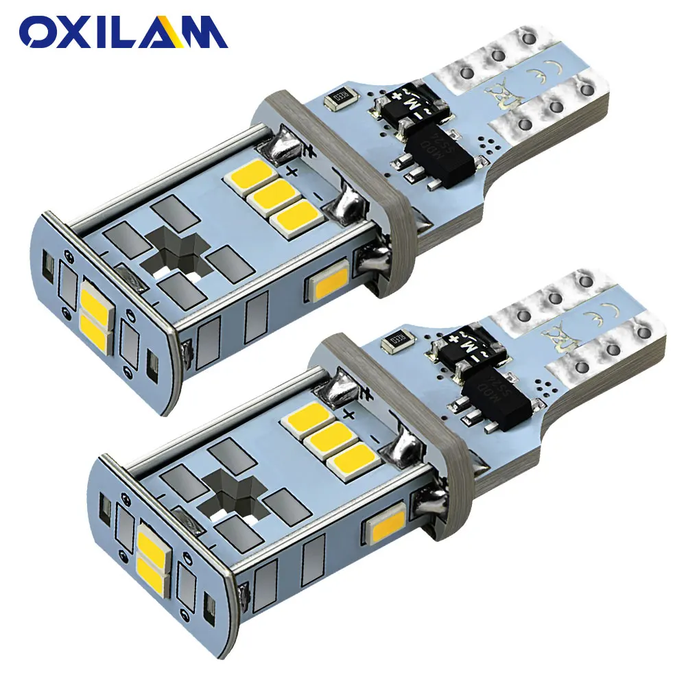 Светодиодная лампа заднего хода OXILAM T15 W16W 2 шт. без ошибок OBC 921 912 светодиодов 6500 К 12