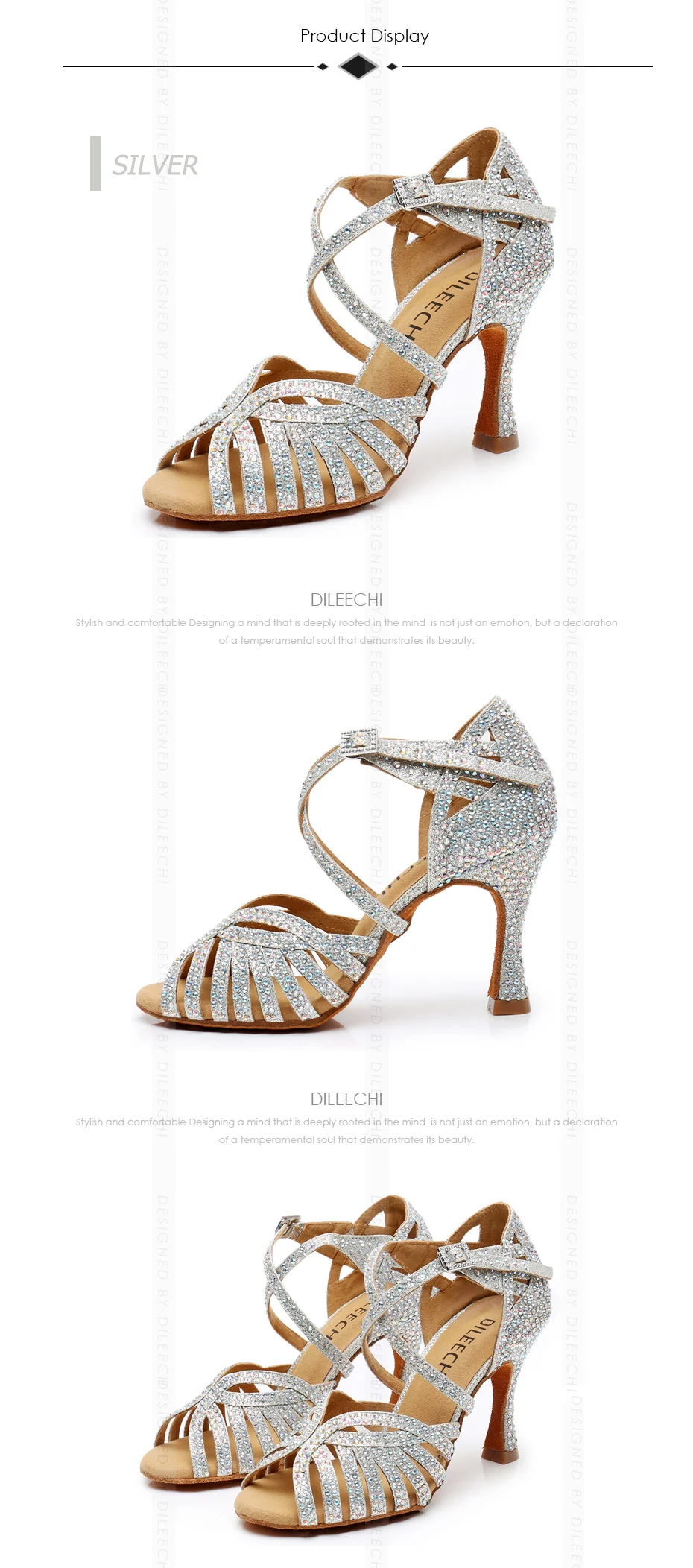 鞋子图片展示-银色-1