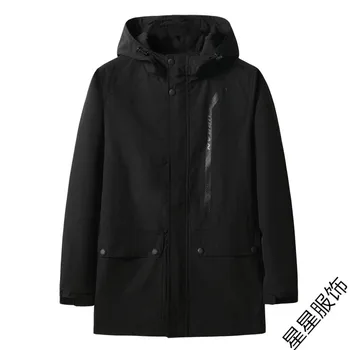 

Plus Size 8xl 6xl 5xl 4xl Men's Casual Jacket 2019 Spring Autumn Tourism Windbreaker Bomber Jacket Male Windproof Hooded Coat