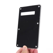 Pickguard tremolo cavidade capa placa traseira 3ply para fender stratocaster stratat estilo moderno guitarra elétrica(China)