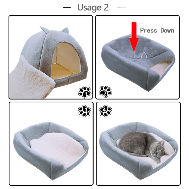 Winter Cat Bed  3
