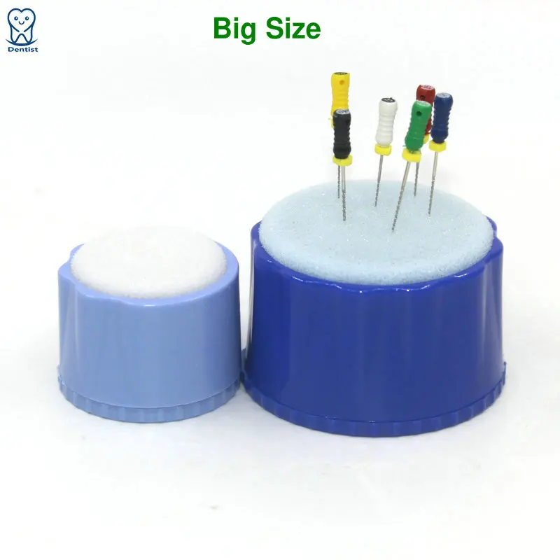 

1Pc Dental Round Endo Stand Dental Disinfection Materials Foam Sponge Files Drills Block Box Autoclavable Dentistry Materials
