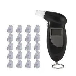 Mini testeur d'alcool de haute précision, éthylomètre, alcomètre, outil de diagnostic routier pour la sécurité du conducteur 