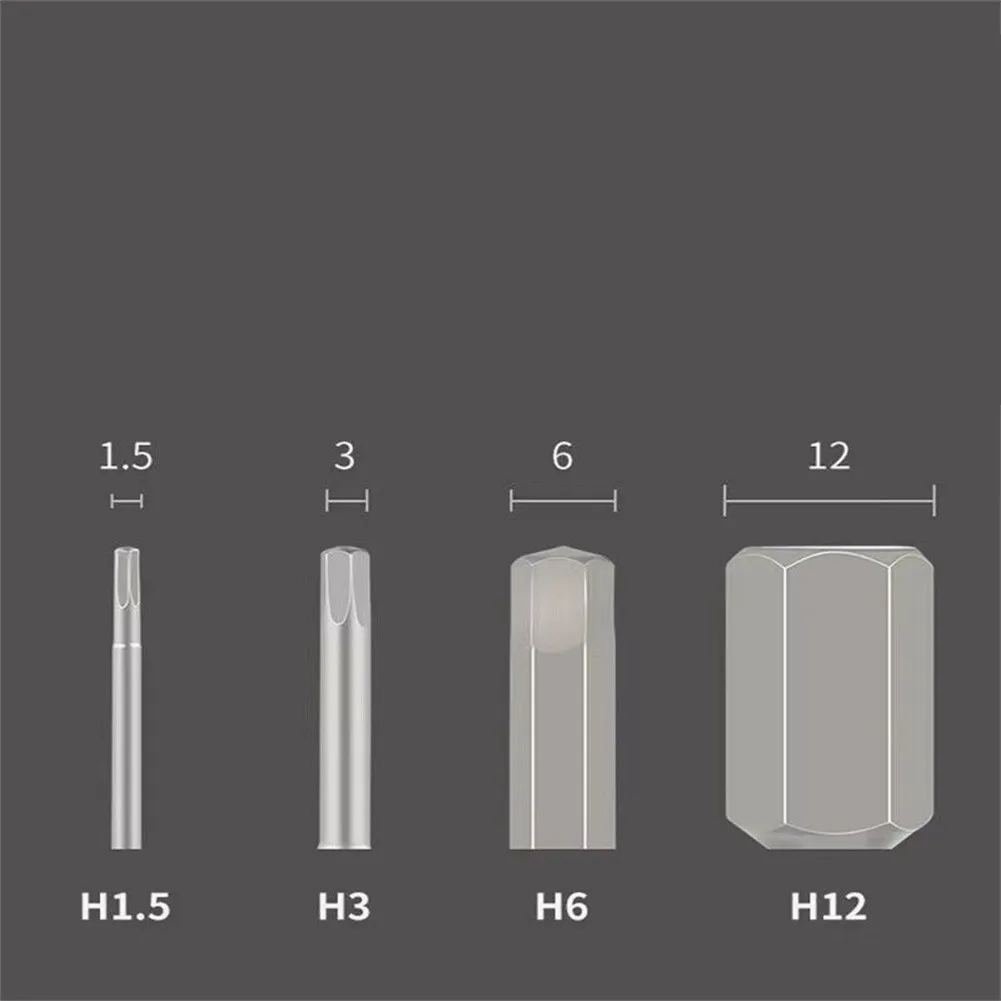 8PCS 100mm Hex Head Drill Bit Set  Wrench Screwdriver Socket 1/4" Hex Shank Metric Tip Hex  Screwdriver Socket Bit Tools jointer hand plane