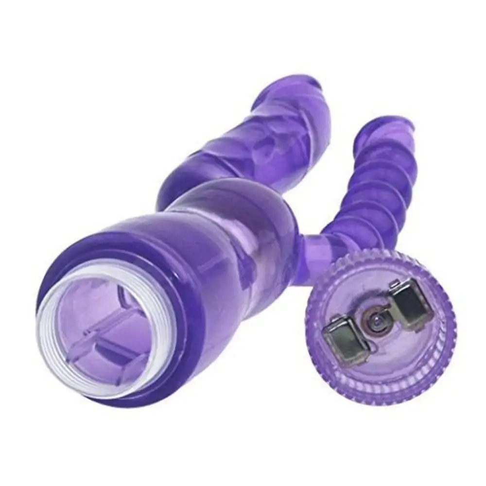 Двойной фаллоимитатор с двойным проникновением вибратор для анального секса