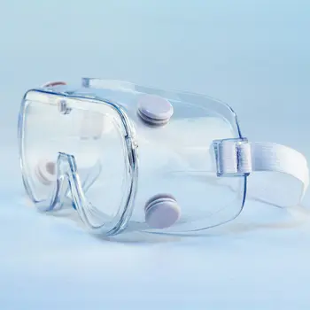 

Protection Clear Eye Glasses Goggle Anti-Fog Outdoor Safety Lab Protective Glass