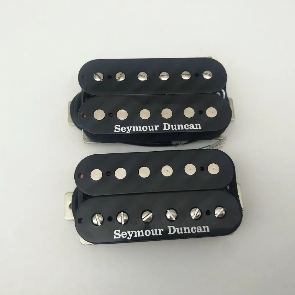 Seymour Duncan хамбакер звукосниматели sh2n JAZZ и Sh4 JB Модель 4 проводника черный 1 комплект Сделано в США - Цвет: SH2n And SH-4 Set