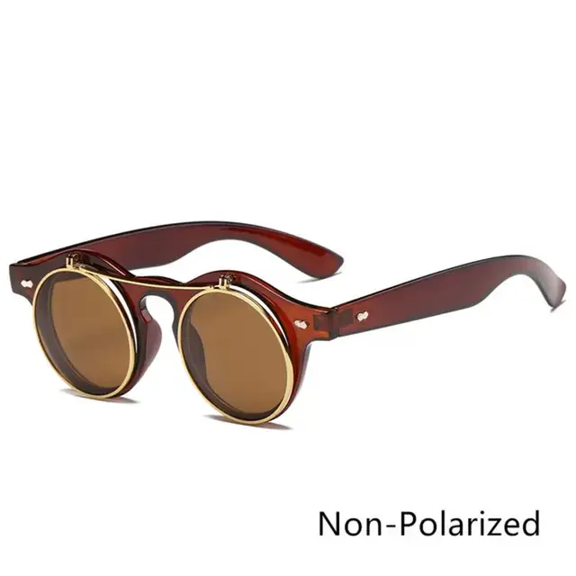 non polarized flip up sunglasses