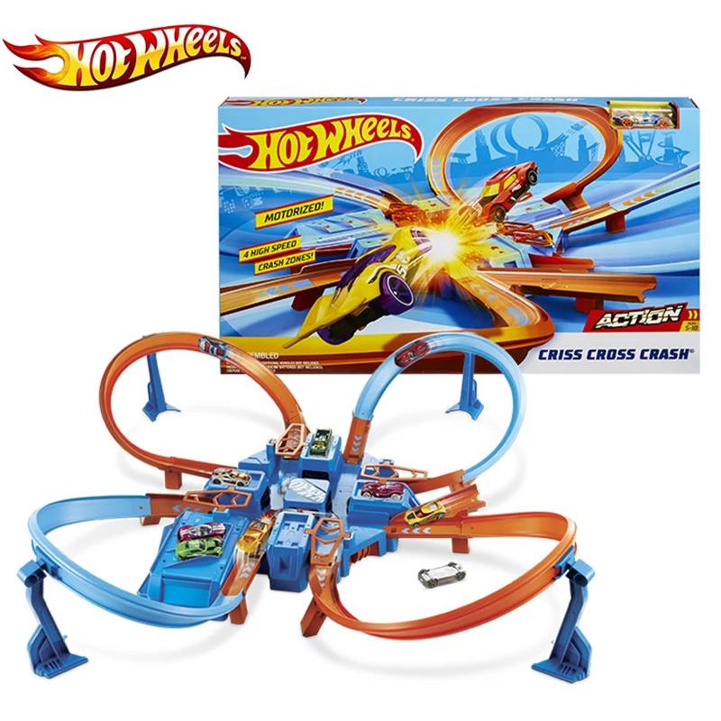 Hot Wheels Criss Cross Crash Track 