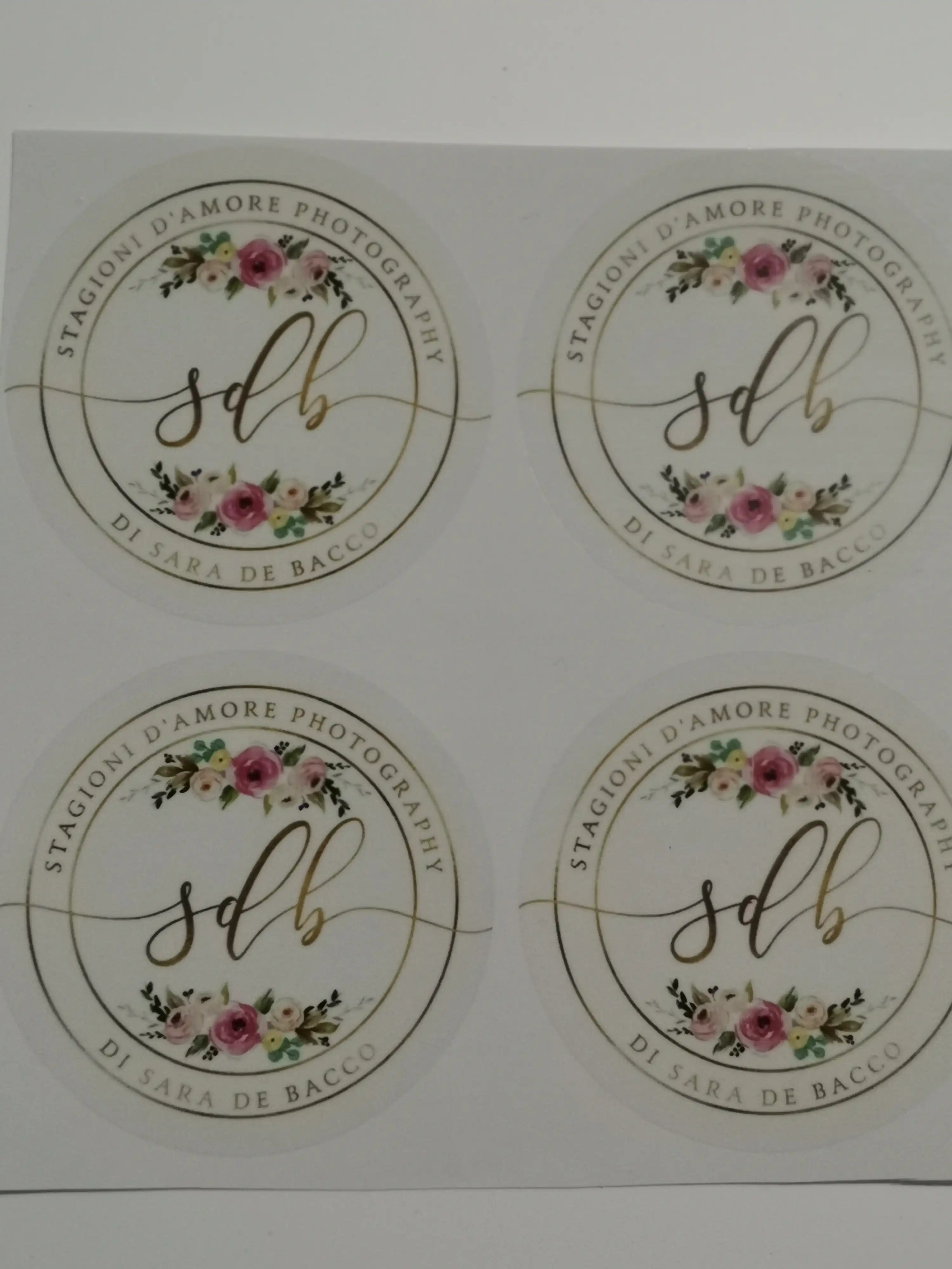 Impressao Feita Sob Encomenda Do Logotipo Do Fundo Transparente Do Pvc Das Etiquetas Do Casamento Das Palavras Personalizadas Aliexpress