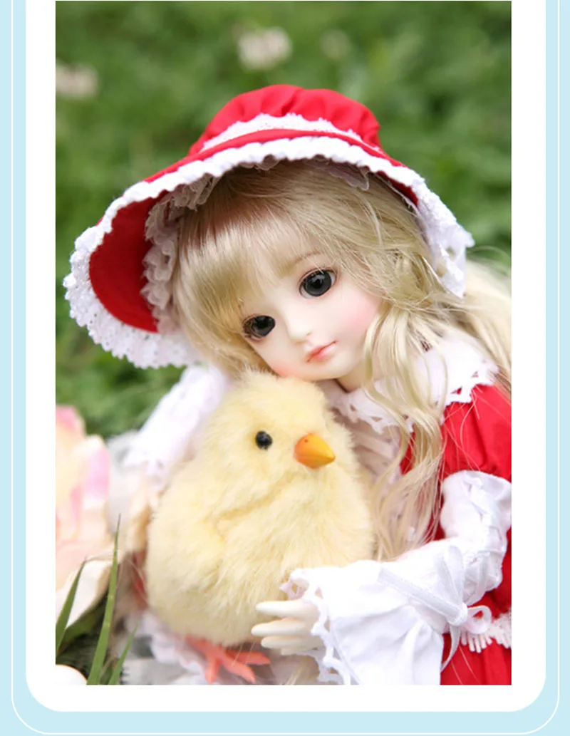 Полный набор 1/8 SD кукла Габи BJD гуманоид женская кукла голый ребенок праздник день рождения головоломка игрушки для взрослых