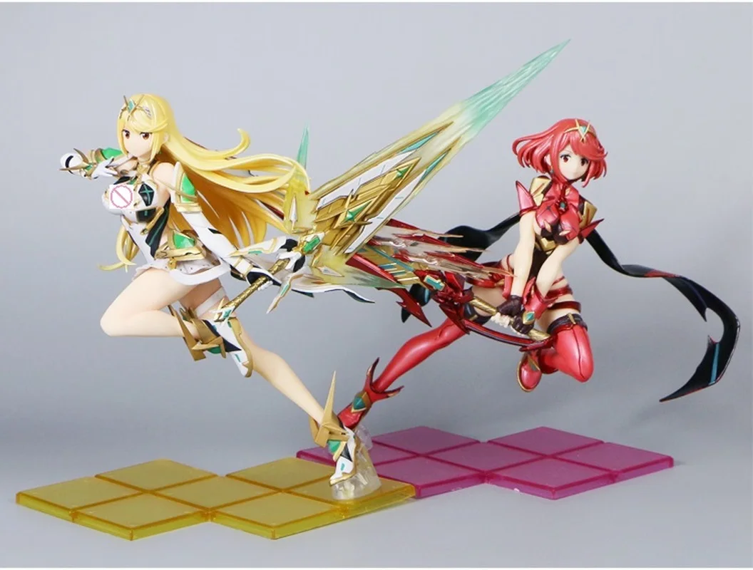 

Homura Hikari Xenoblade 2 Chronicles Game Fate Over Pyra Fighting Ver. 1/7 Scale Anime PVC Action Figure Sexy girls Model Toys