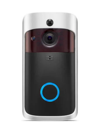set 1 Умный wifi дверной звонок Deurbel видеодомофон Deurbel 720P Telefoontje дверной звонок домашняя охранная сигнализация IR Nachtzicht IP камера 1MP - Цвет: set 1
