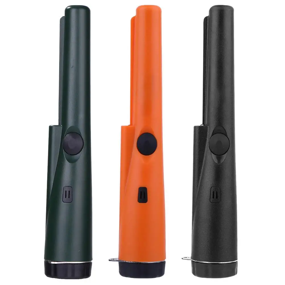 

Portable Sensitivity Metal Detector Handheld Pinpointers IP66 Waterproof Metal Gold Tester Built-in LED Lights Positioning Bar