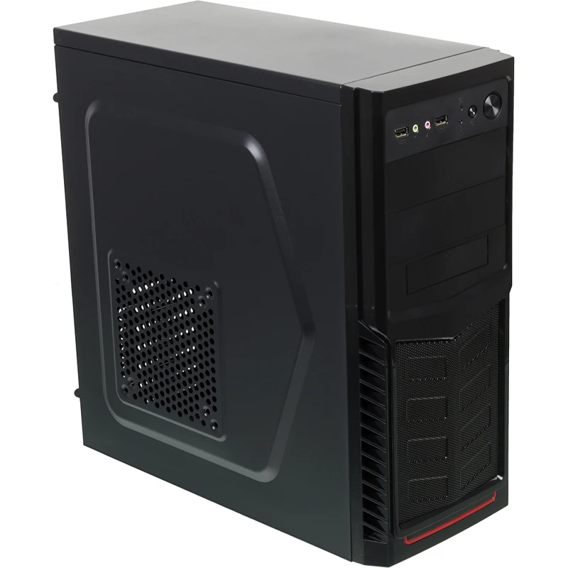 Корпус ATX ACCORD A-30B, черный