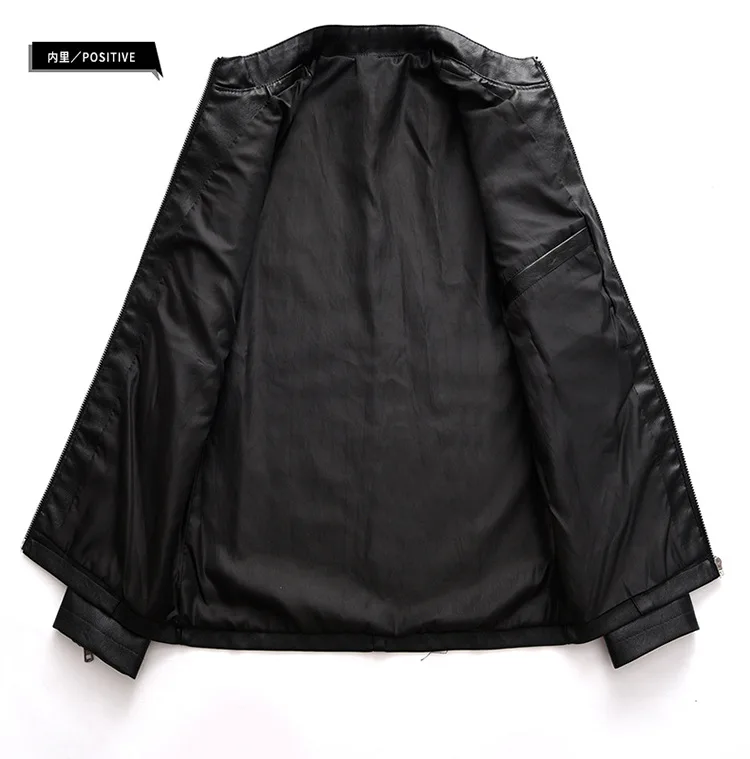 Ouma осень и зима стиль Локомотив мужская кожаная куртка Горячая Распродажа AliExpress кожаная куртка