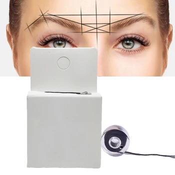 

2pc Microblading Mapping String Permanent Makeup Pre-Inked Eyebrow Marker Thread Brow Positioning Tools PMU Accessories Supplies
