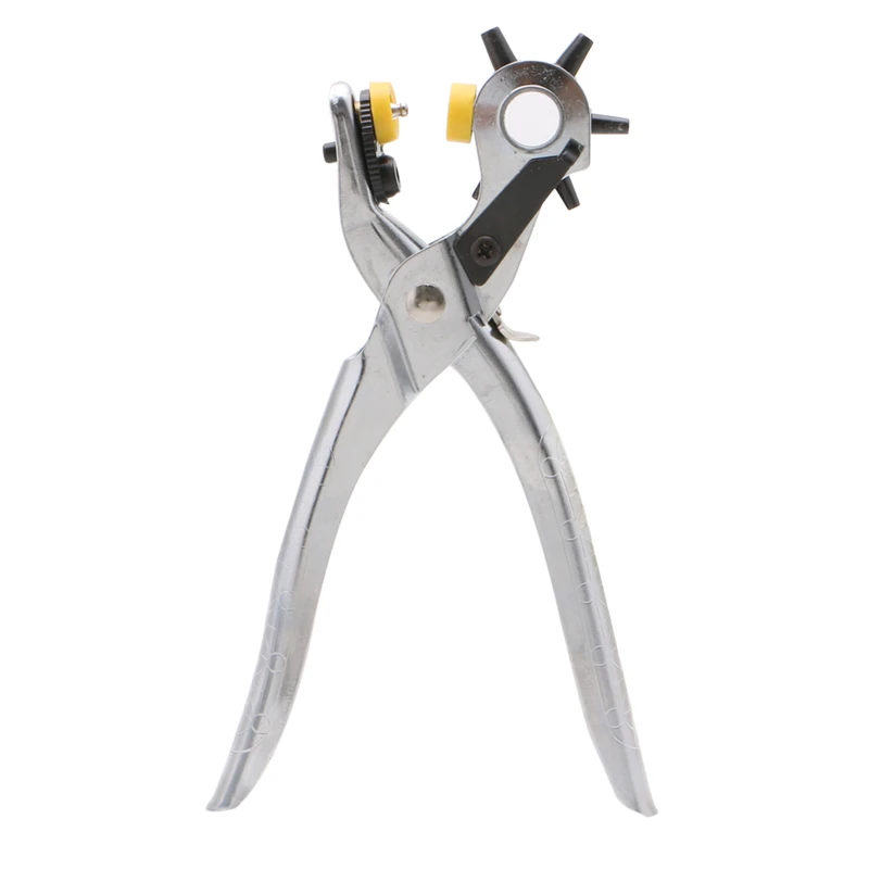 Кожаный перфоратор плоскогубцы вращающийся инструмент Сверхмощный ремень Ручные плоскогубцы ушко 72XF