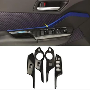 

For Toyota C-HR CHR 2016-20 Car Door Decoration Door Handle Cover Trim