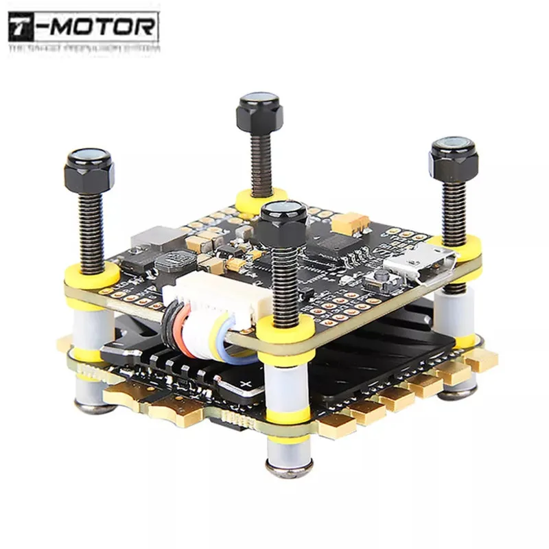 T-motor F7 HD Контроллер полета 5 V/10 V 2A BEC& F55A PROII 55A Blheli_32 3-6S бесщеточный ESC стек для цифрового HD FPV блока