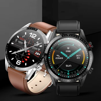 

Smart Watch Men full Touch IP68 Waterproof Sport Running Fitness Tracker ECG Heart Rate Monitor Bluetooth Answer Call Smartwatch